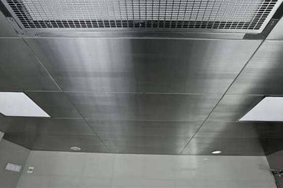 Veel elk vegetarisch Lichtgewicht roestvrij stalen plafondpanelen Aluminiummangaan  Magnesiumlegering Materiaal